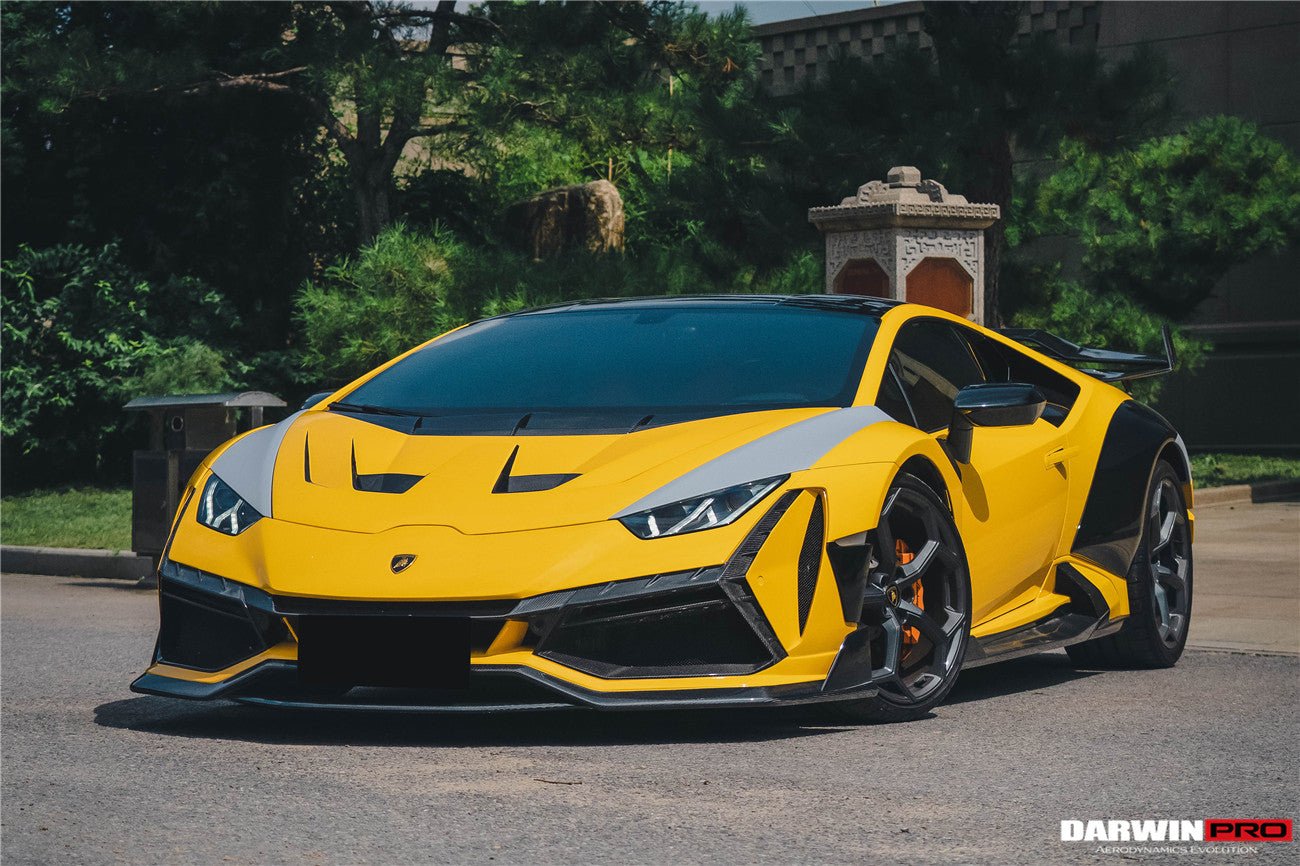 2015 - 2025 Lamborghini Huracan LP610 & LP580 & EVO & Tecnica BKSSII Style Front Bumper